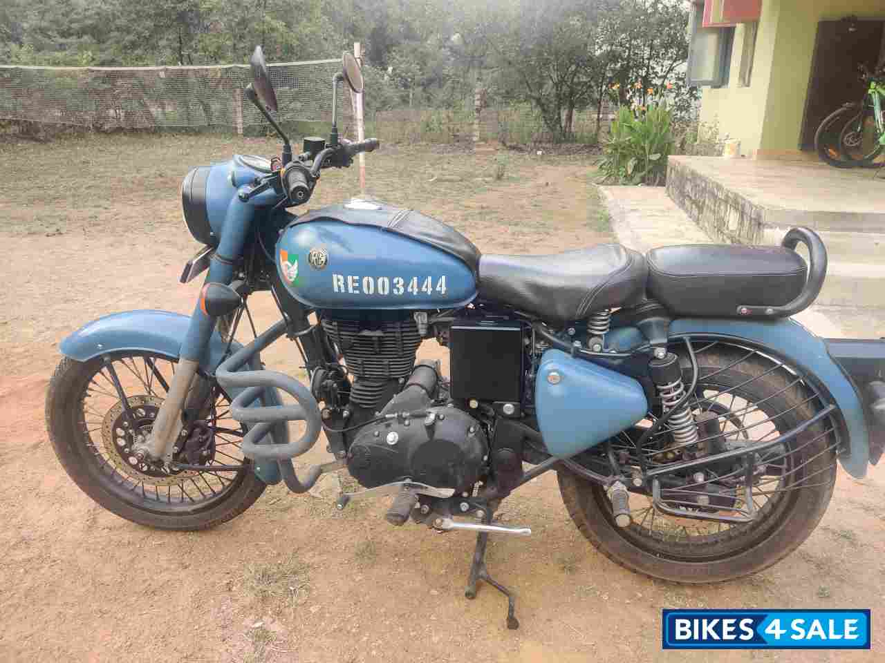 Airborne Blue Royal Enfield Classic Signals Airborne Blue