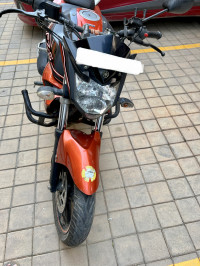 Black & Orange Yamaha FZ-S FI V2