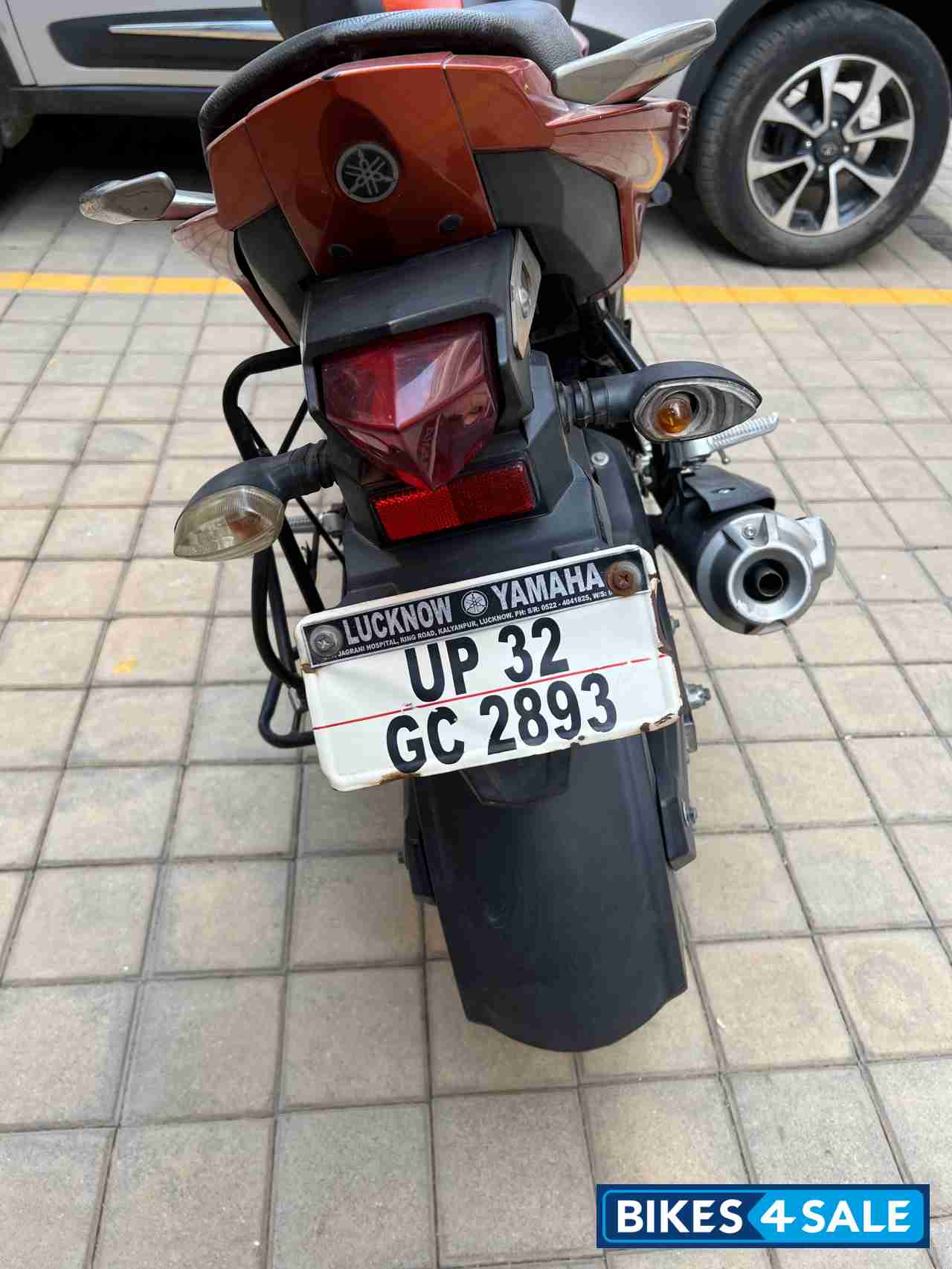 Black & Orange Yamaha FZ-S FI V2 Black & Orange Yamaha FZ-S FI V2