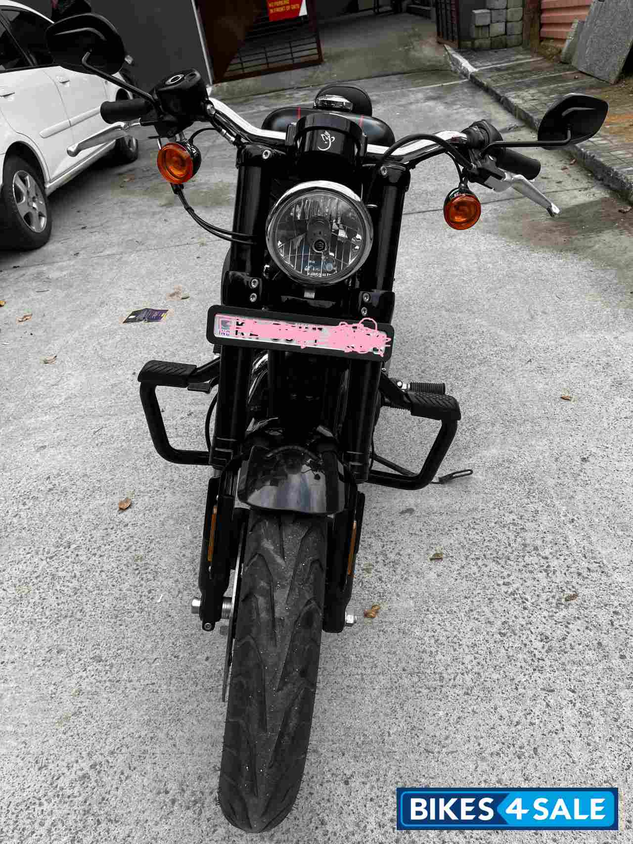 Mat Black Harley Davidson Roadster