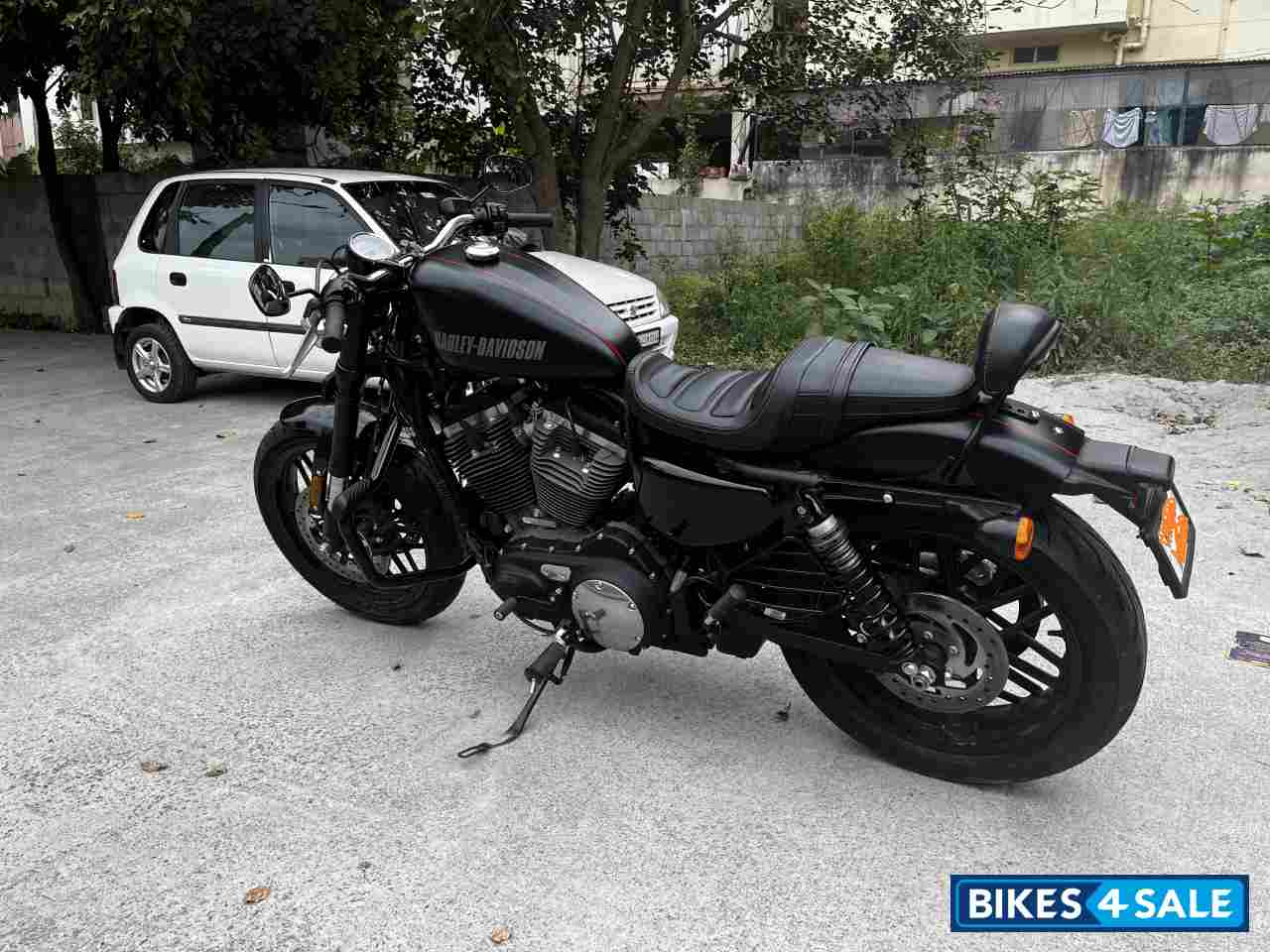 Mat Black Harley Davidson Roadster