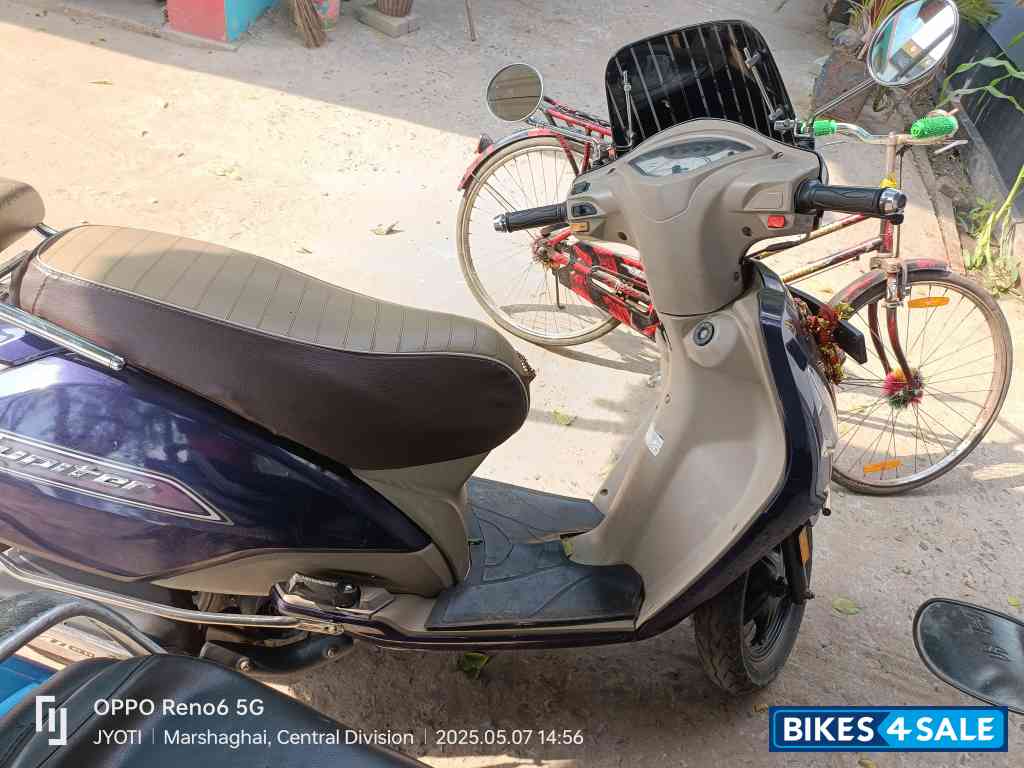 Blue TVS Jupiter Classic BS6