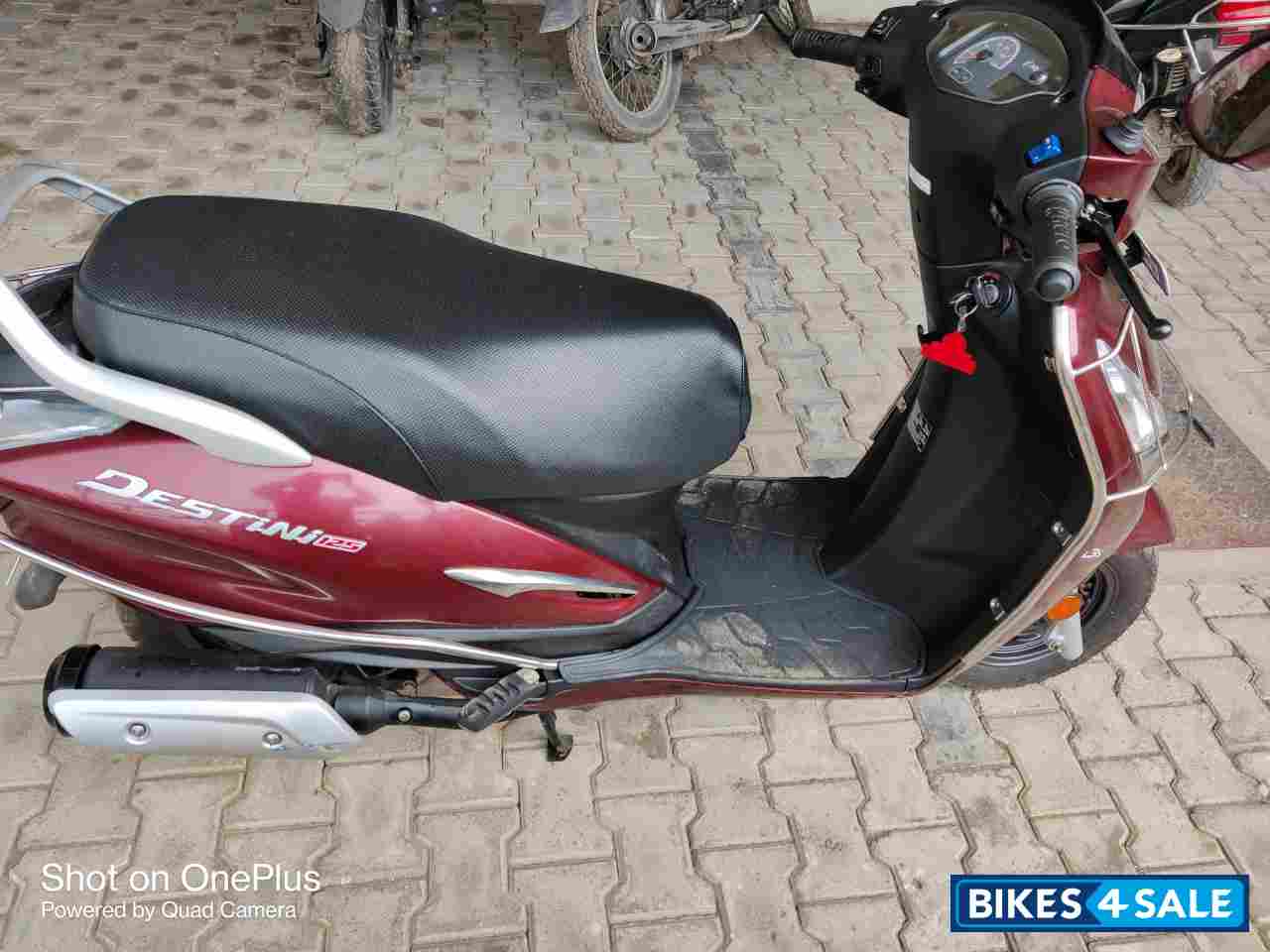 Red Hero Destini 125 BS6