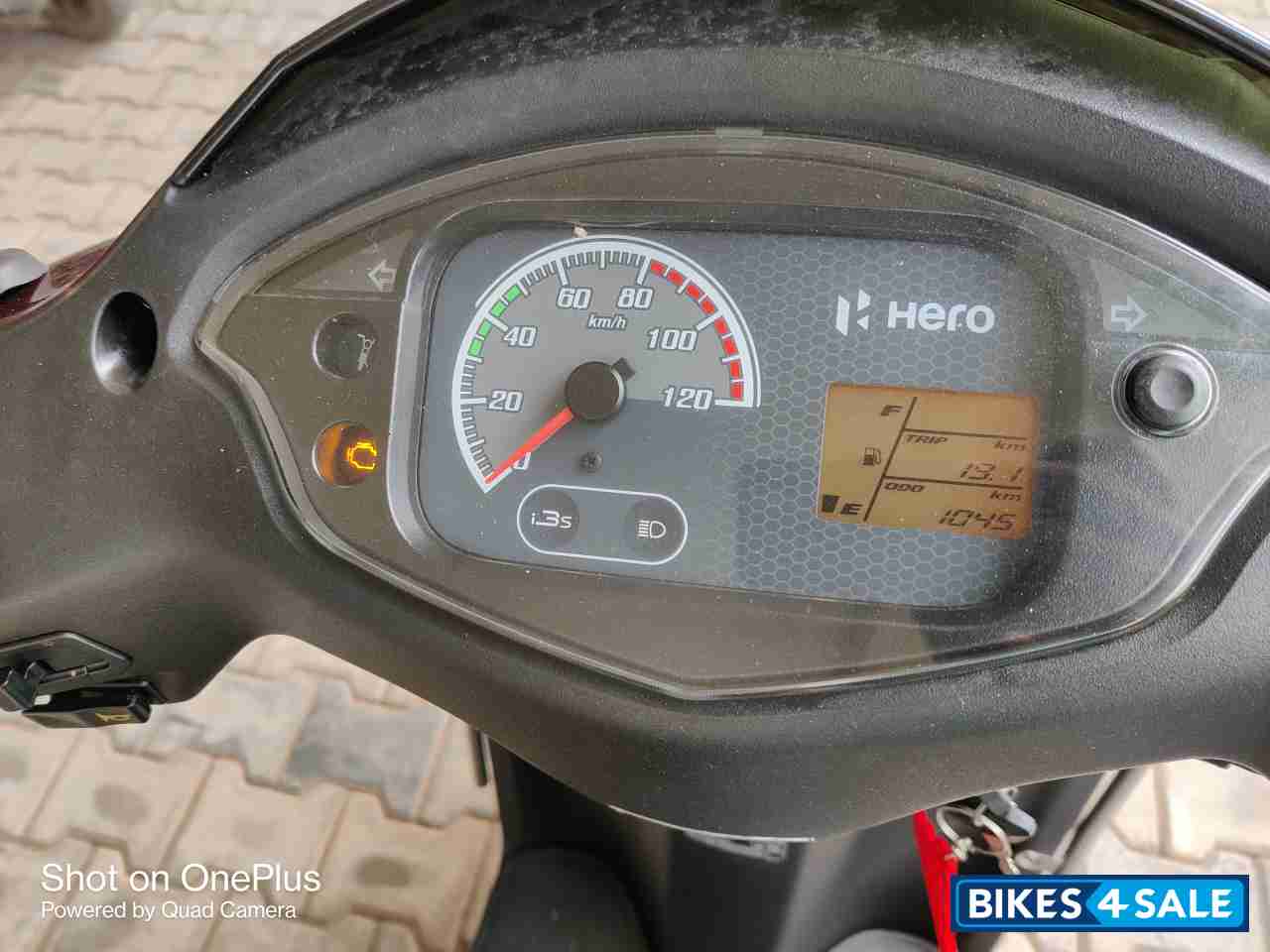 Red Hero Destini 125 BS6