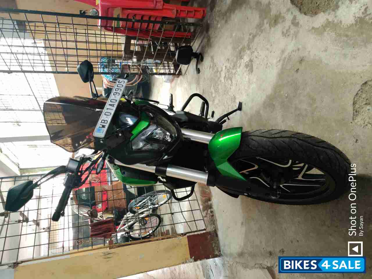 Green Bajaj Dominar 400 ABS BS6