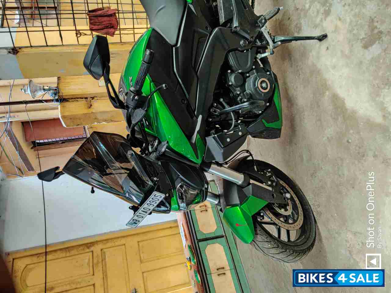 Green Bajaj Dominar 400 ABS BS6