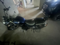Blue Royal Enfield Thunderbird 350