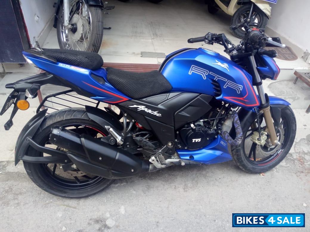 Blue TVS Apache RTR 200 Fi 4V Race Edition 2.0