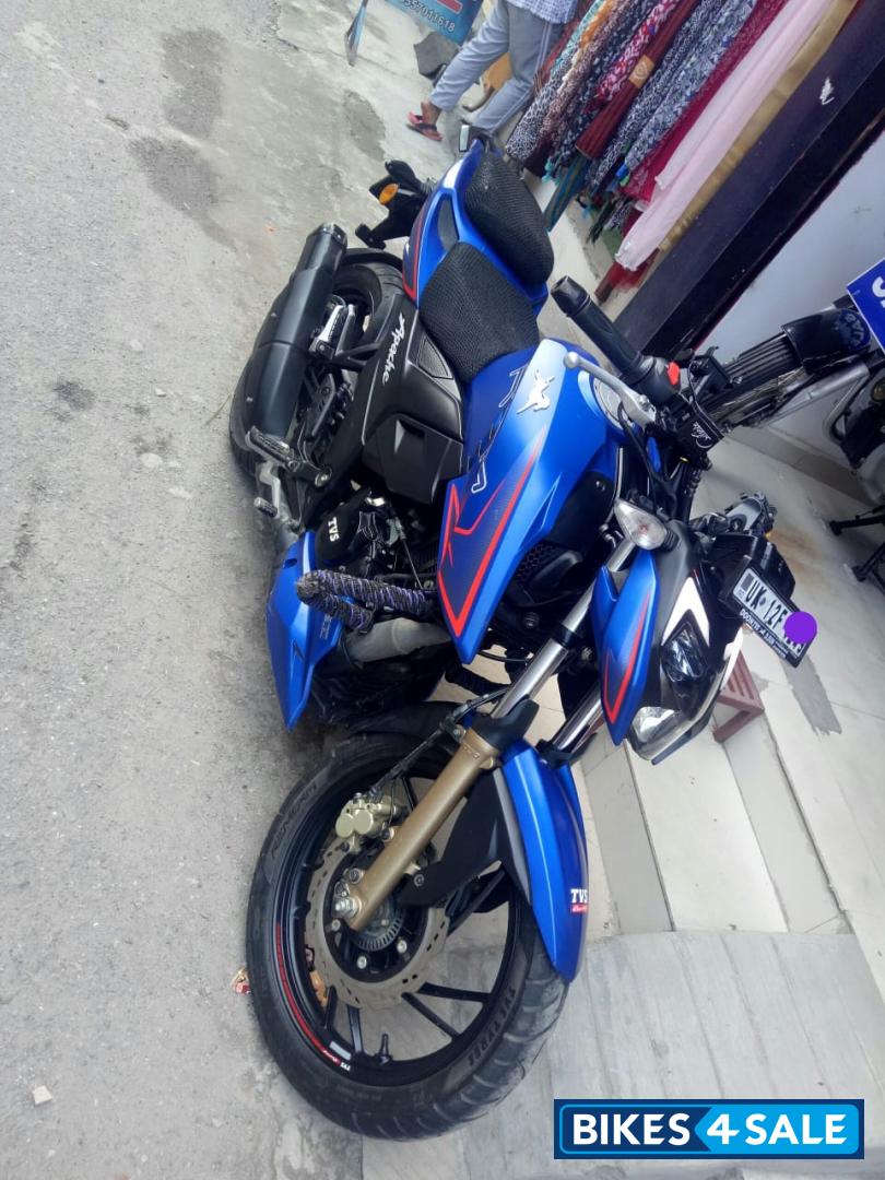 Blue TVS Apache RTR 200 Fi 4V Race Edition 2.0