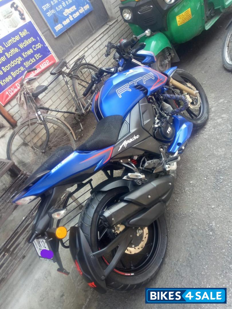 Blue TVS Apache RTR 200 Fi 4V Race Edition 2.0