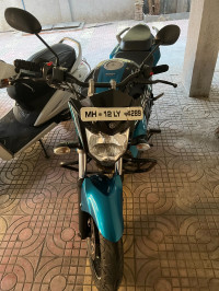 Black And Blue Yamaha FZ16
