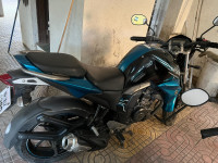 Black And Blue Yamaha FZ16