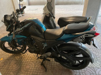 Black And Blue Yamaha FZ16