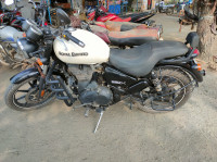 White And Black Royal Enfield Thunderbird X 350
