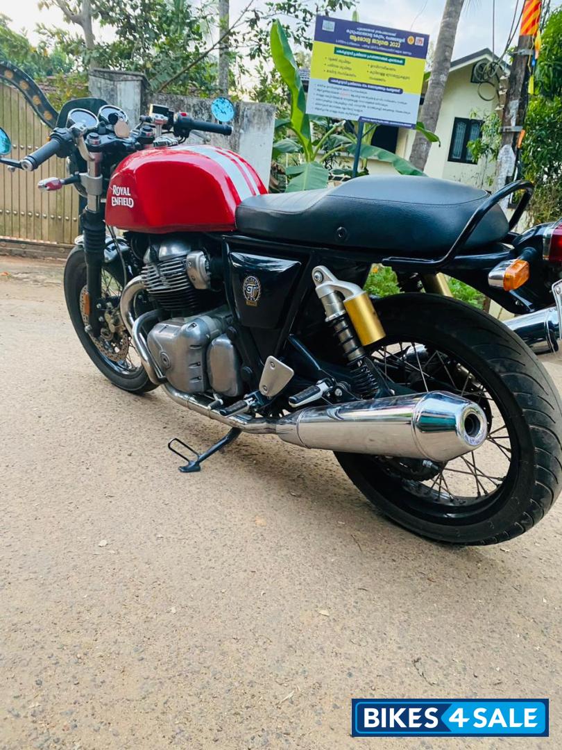Red Royal Enfield Continental GT 650