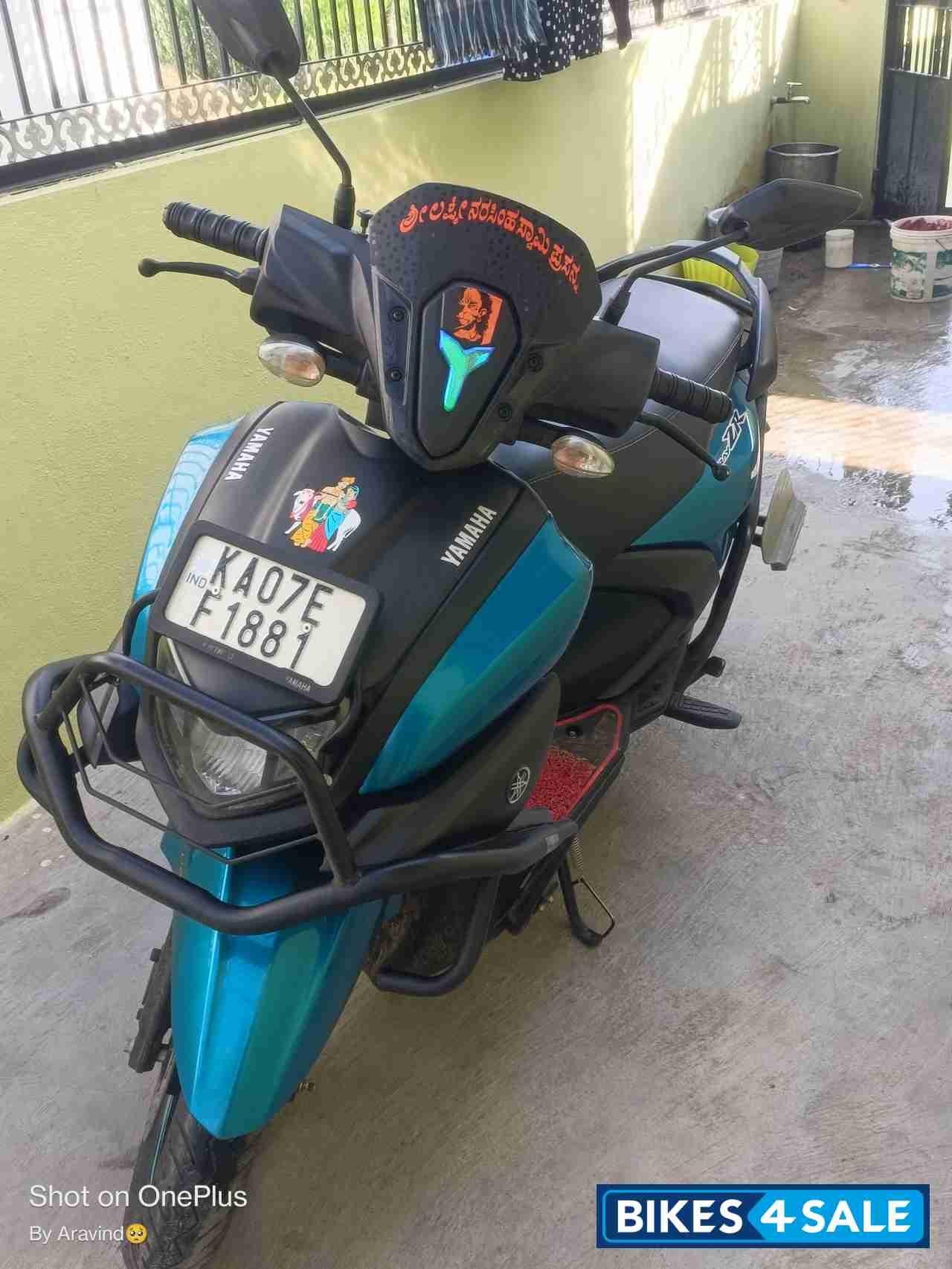 Cygnus Blue Yamaha Cygnus RayZR 125 Fi BS6