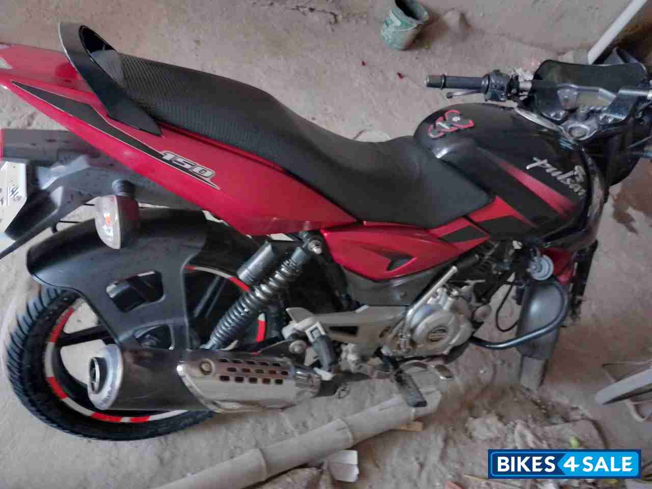 Red Black Bajaj Pulsar 150 DTSi