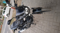 Black Bajaj Pulsar 125 Neon Disc Single Seat