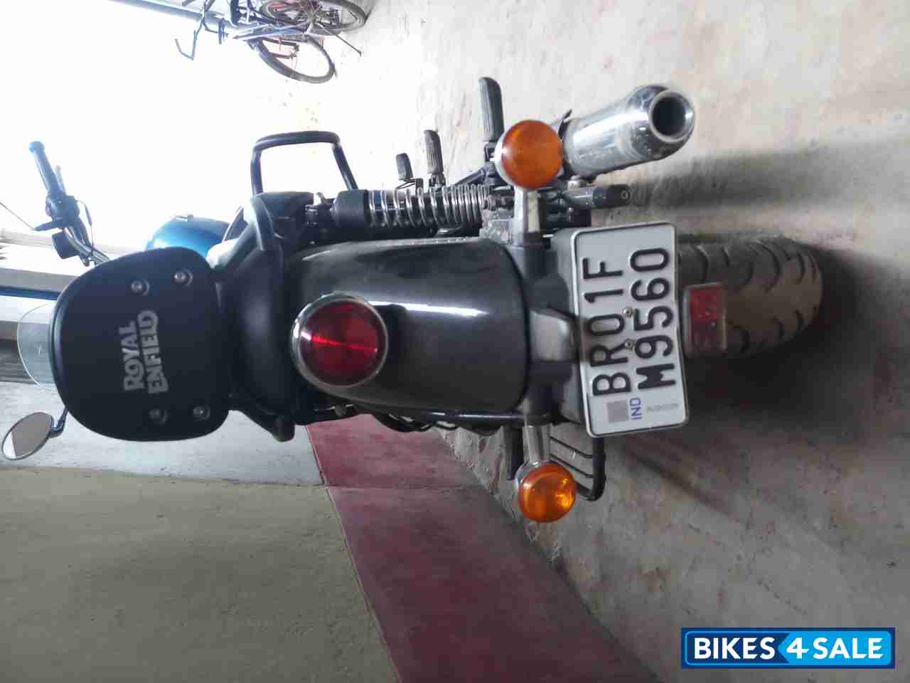 Blue Royal Enfield Meteor 350 Supernova