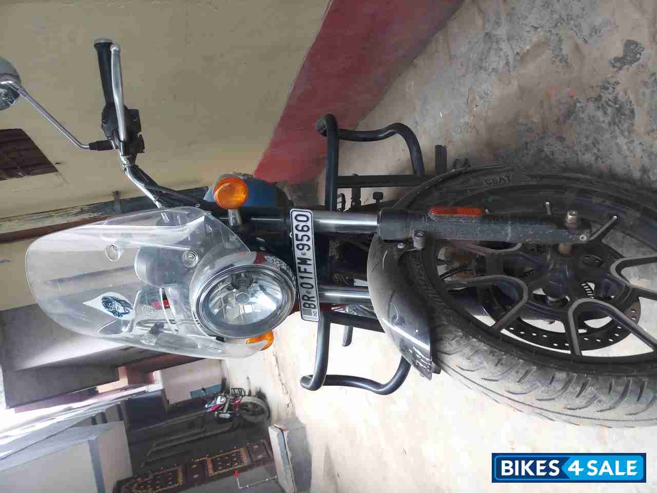 Blue Royal Enfield Meteor 350 Supernova