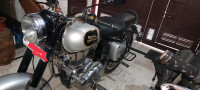 Silver Royal Enfield Classic 350