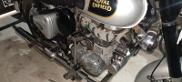 Silver Royal Enfield Classic 350