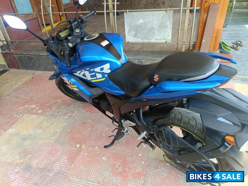 Trition Blue Suzuki Gixxer SF BS6