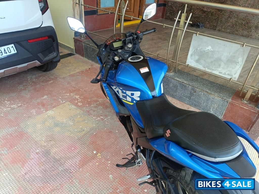 Trition Blue Suzuki Gixxer SF BS6