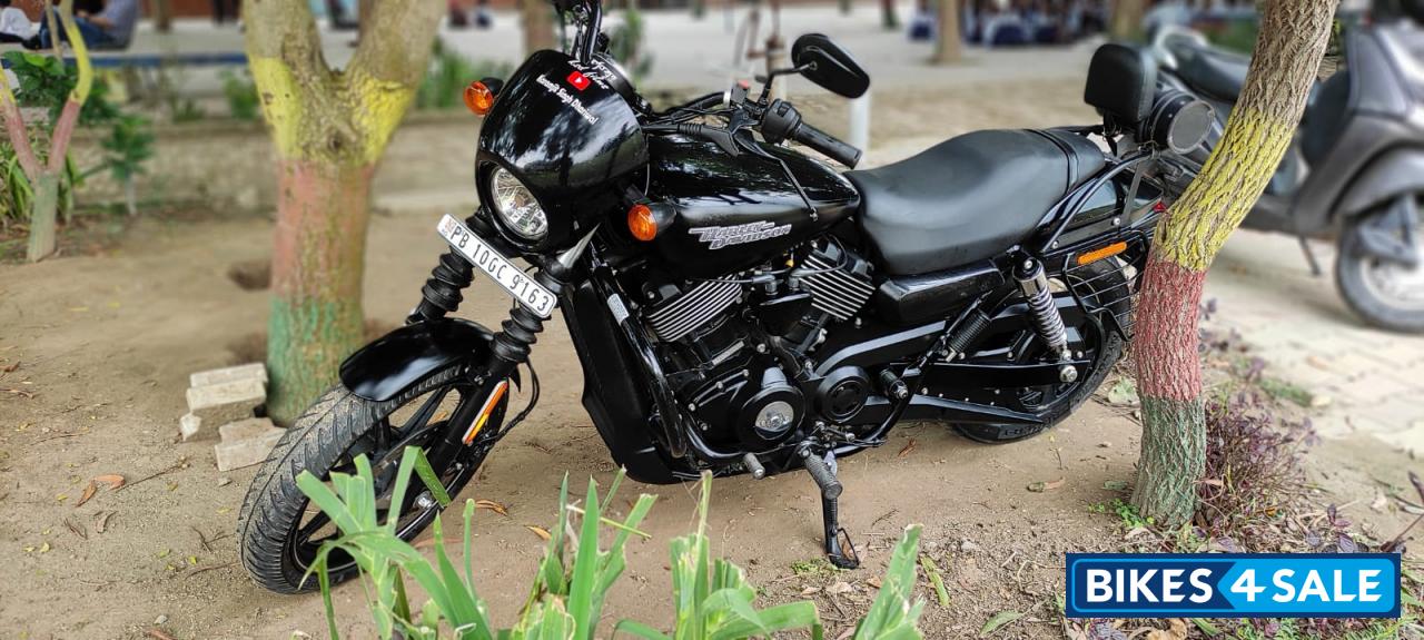 Denim Mat Black Harley Davidson Street 750