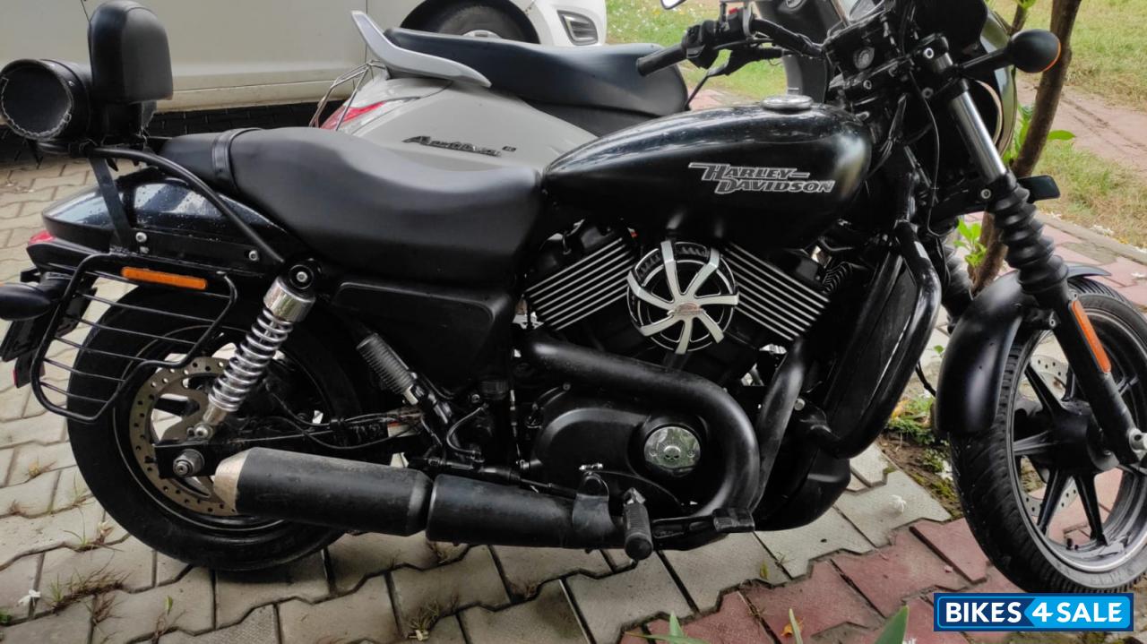 Denim Mat Black Harley Davidson Street 750