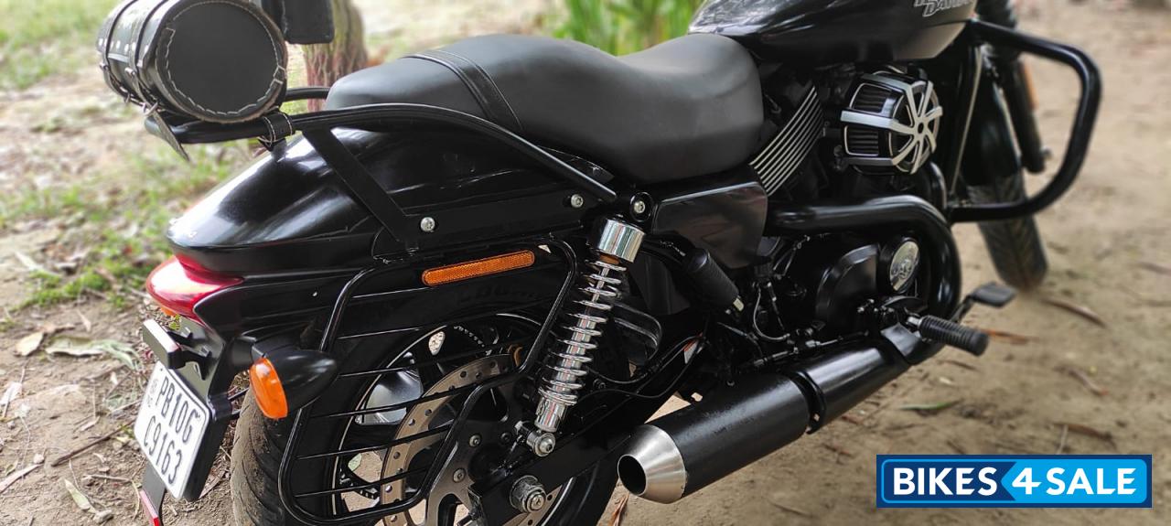 Denim Mat Black Harley Davidson Street 750