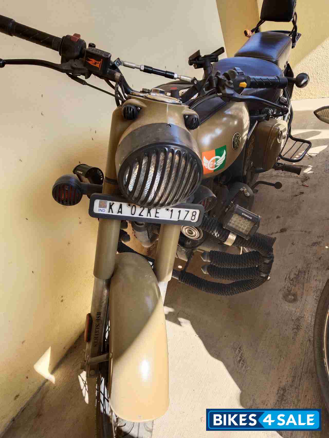 Sand Storm Royal Enfield Classic Signals Stormrider Sand