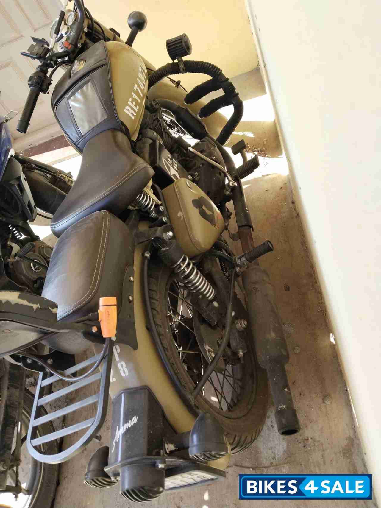 Sand Storm Royal Enfield Classic Signals Stormrider Sand