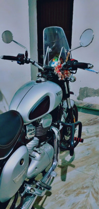 Chrome Silver Yezdi Roadster Chrome