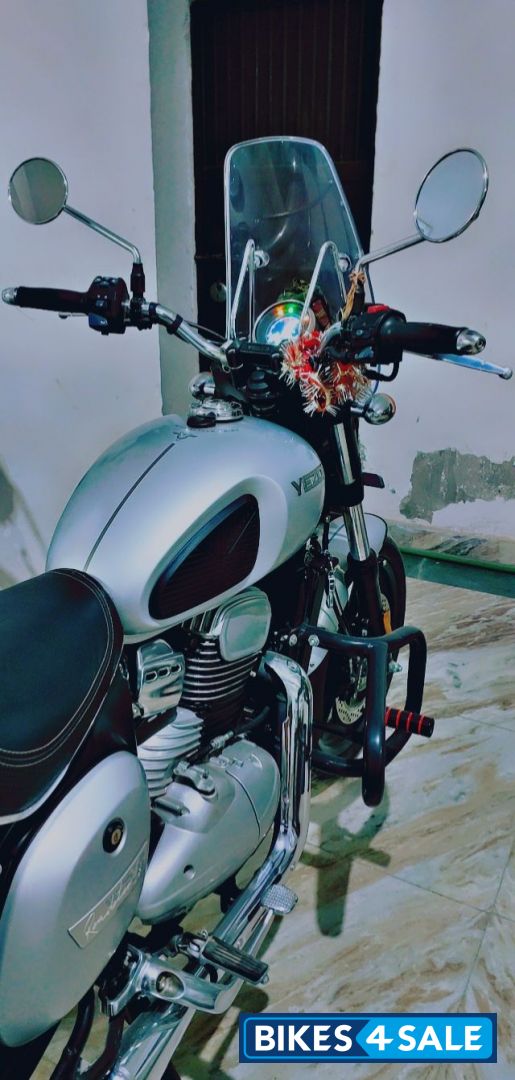 Chrome Silver Yezdi Roadster Chrome