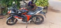 Orangeblack Suzuki Gixxer SF