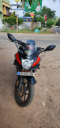 Orangeblack Suzuki Gixxer SF