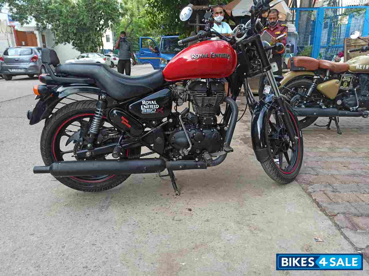 Red Royal Enfield Thunderbird X 350
