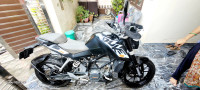 Black KTM Duke 200