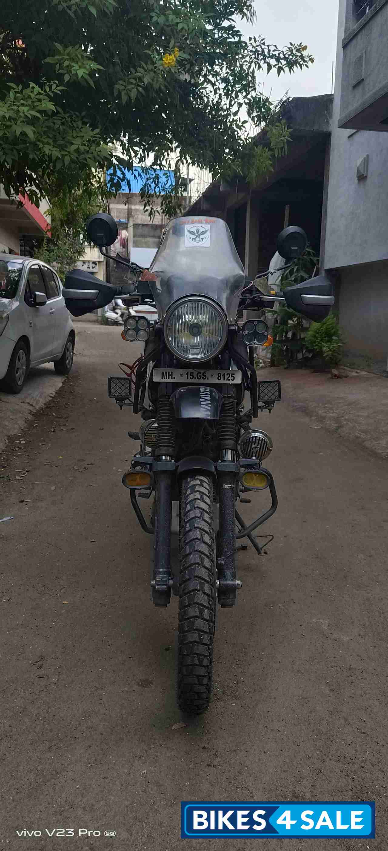 Black Royal Enfield Himalayan