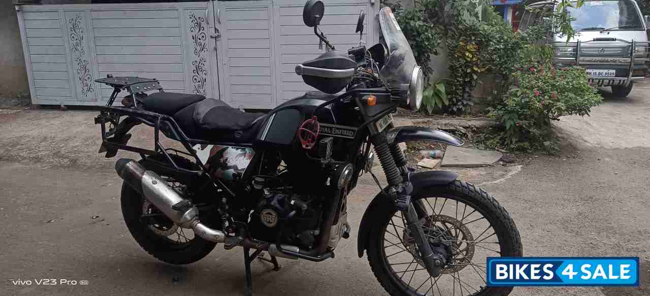 Black Royal Enfield Himalayan