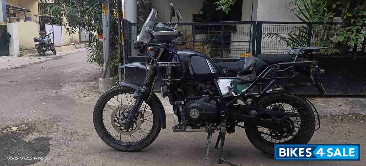 Black Royal Enfield Himalayan