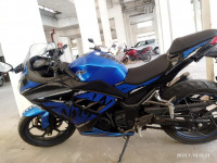 Blue Kawasaki Ninja 300 BS6
