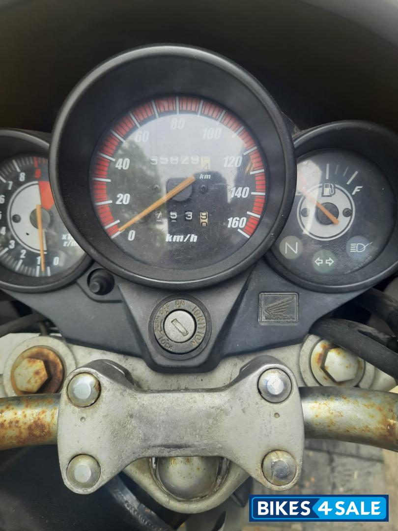 Black Honda CB Unicorn