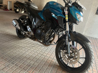Cyan Blue Yamaha FZ25