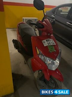 Red Honda Dio