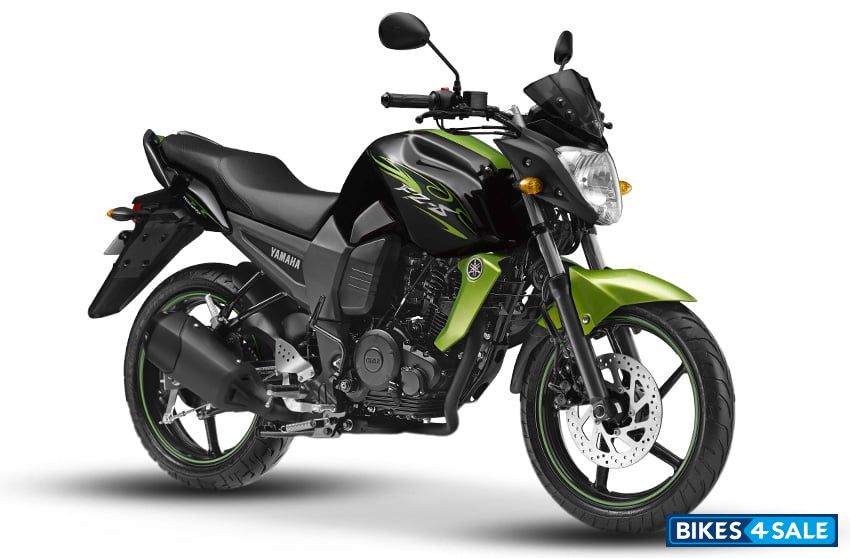 Green Yamaha FZ-S