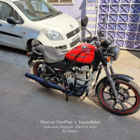 Red Royal Enfield Thunderbird X 350