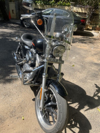 Black Harley Davidson Superlow