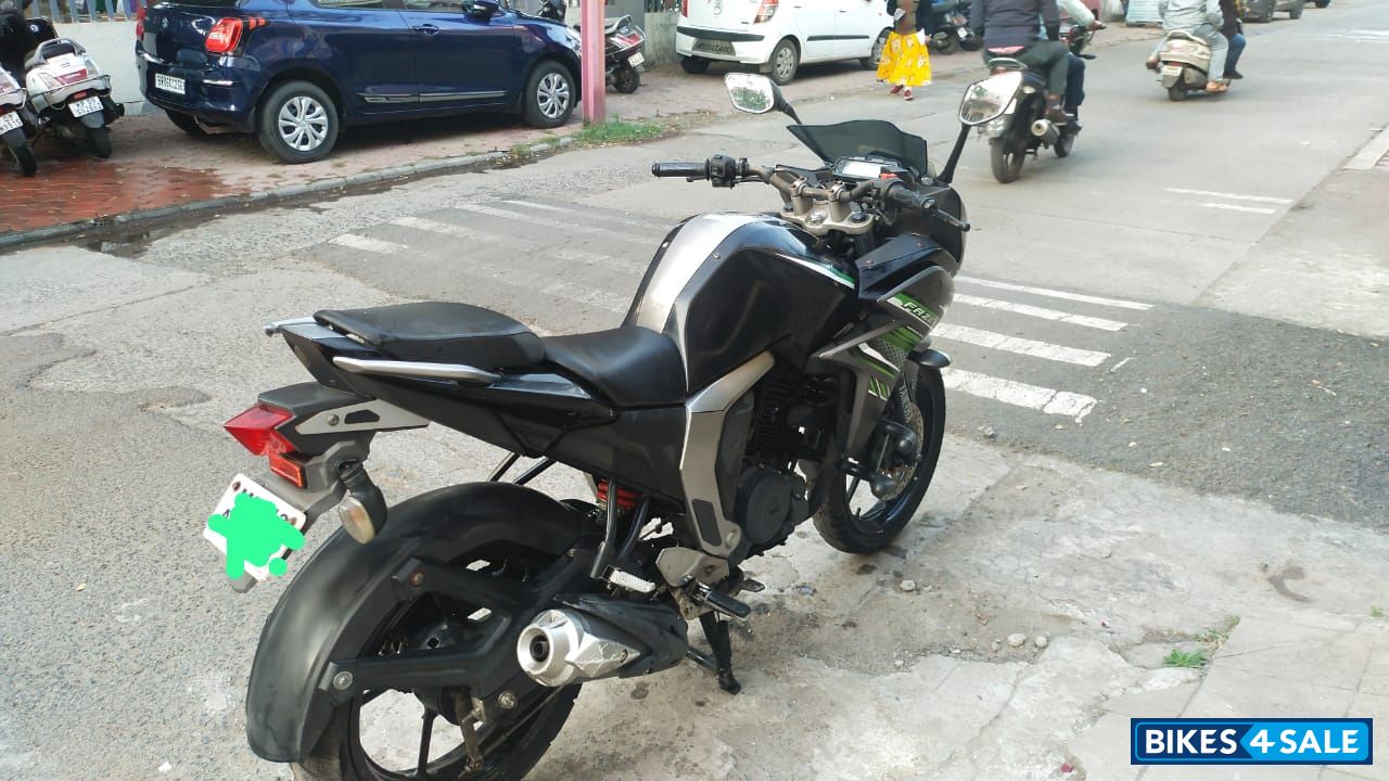 Black Yamaha Fazer